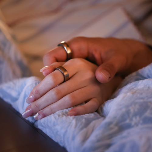 RingConn Gen 2 Air, Ultra-Thin AI Smart Ring, 10-Day Battery Life, Fitness/Sleep/Stress/Women's Health Tracker, IP68 Waterproof, Android & iOS