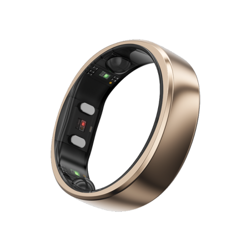 RingConn Gen 2 Air, Ultra-Thin AI Smart Ring, 10-Day Battery Life, Fitness/Sleep/Stress/Women's Health Tracker, IP68 Waterproof, Android & iOS