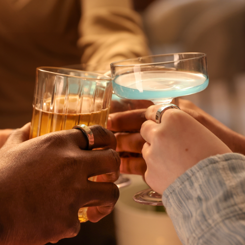 RingConn Gen 2 Air, Ultra-Thin AI Smart Ring, 10-Day Battery Life, Fitness/Sleep/Stress/Women's Health Tracker, IP68 Waterproof, Android & iOS