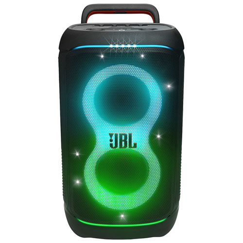 Haut-parleur de fête sans fil Bluetooth résistant aux éclaboussures Partybox 520 de JBL - Noir