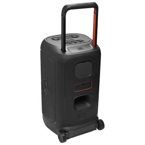 Haut-parleur de fête sans fil Bluetooth résistant aux éclaboussures Partybox 520 de JBL - Noir
