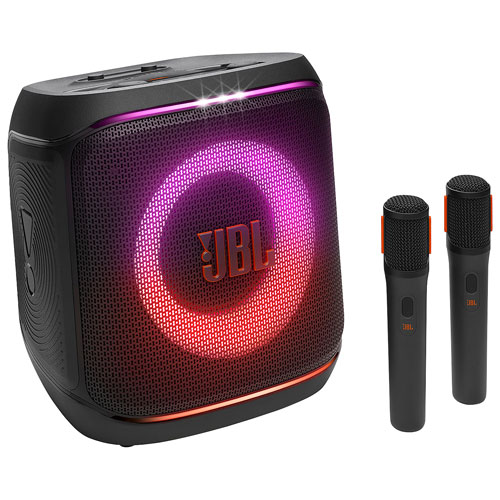 JBL Encore 2 Splashproof Bluetooth Wireless Party Speaker with 2 Microphone