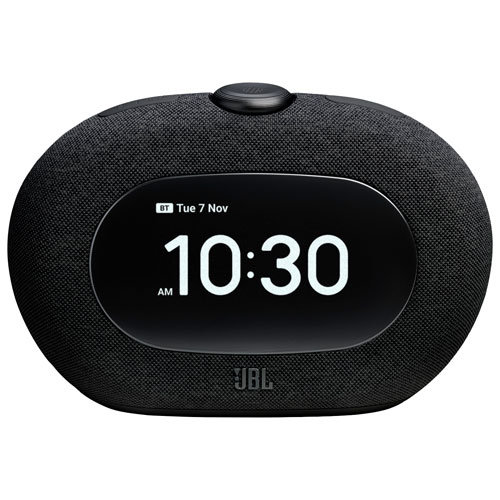 Radio-réveil haut-parleur Bluetooth avec radio FM Horizon 3 de JBL - Noir