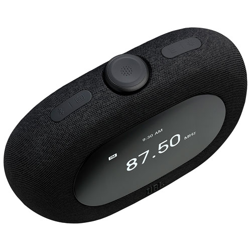 Radio-réveil haut-parleur Bluetooth avec radio FM Horizon 3 de JBL - Noir