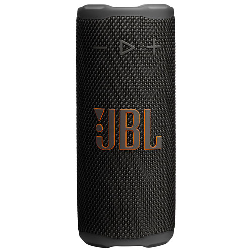 Haut-parleur sans fil Bluetooth compact résistant aux éclaboussures Grip de JBL - Noir