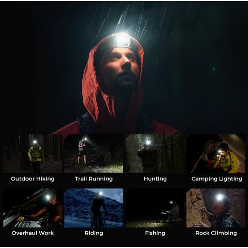 Lampe frontale légère haute performance 600Z de TINY HELIO