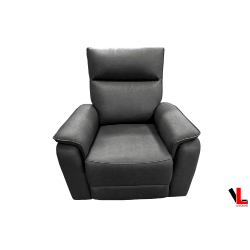 Levoluxe Sereno 36" Rocker Reclining Chair in Jaxxon Smoke