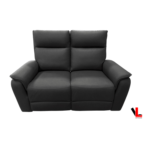 Causeuse inclinable 57,5 po Sereno Levoluxe, 2 places, couleur fumée Jaxxon