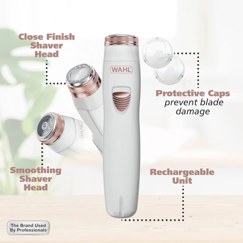 Wahl Clean & Smooth 2-In-1 Rechargeable Shaver #3229