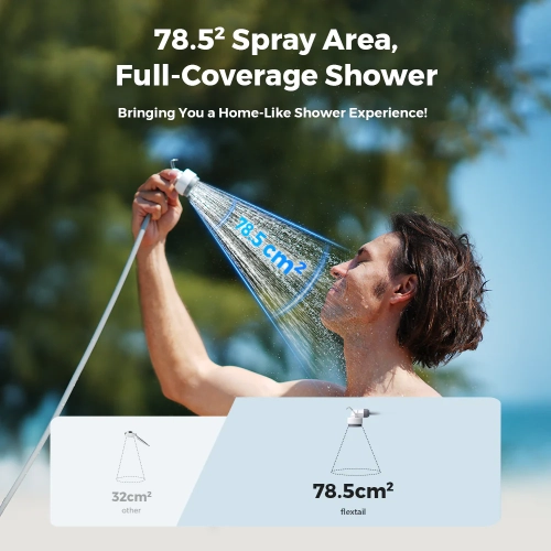 TINY SHOWER - World's Smallest Instant Portable Shower