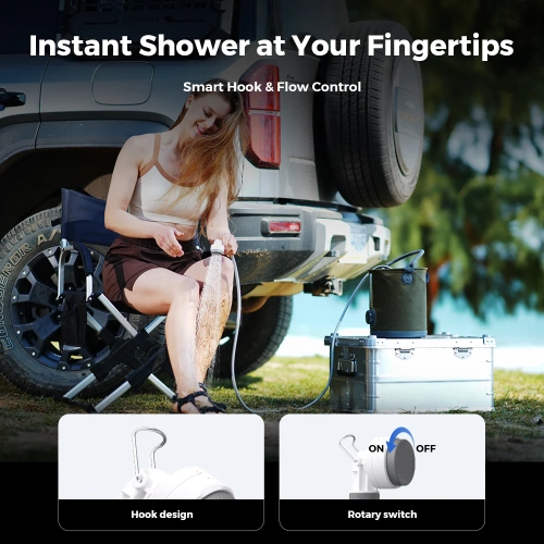 TINY SHOWER - World's Smallest Instant Portable Shower