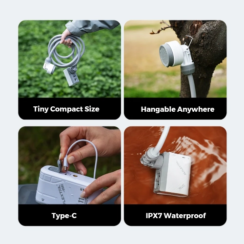 TINY SHOWER - World's Smallest Instant Portable Shower