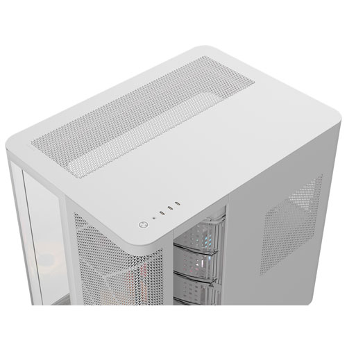 Corsair AIR 5400 Mid Tower ATX Computer Case - White