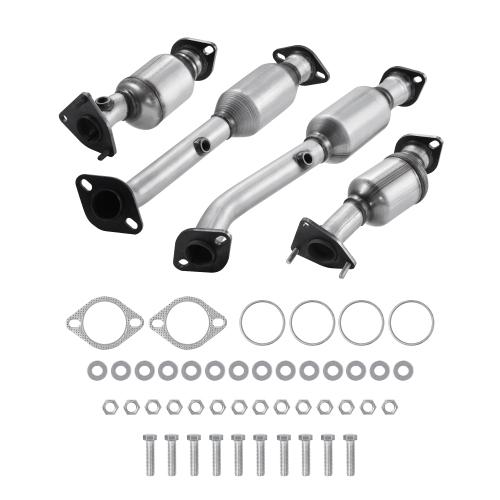 VEVOR 4.0L V6Catalytic Converter, Compatible with Nissan Frontier NV1500 NV2500 NV3500 Pathfinder Xterra/Suzuki Equator, Front, Left, Rear, Right,