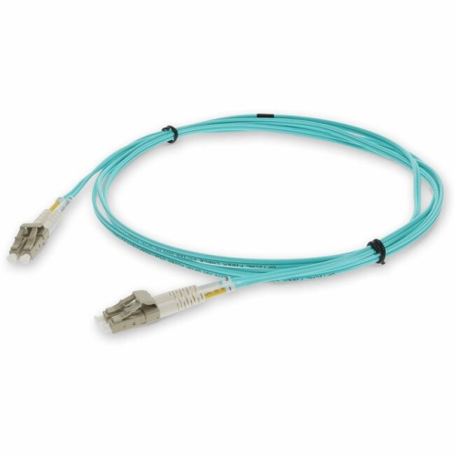 AddOn 0.5m Laser-Optimized Multi-Mode fiber Duplex LC/LC OM3 Aqua Patch Cable (ADD-LC-LC-0.5M5OM3)