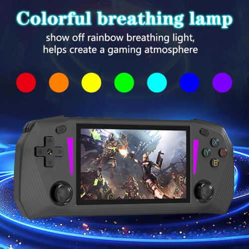 New G33 handheld game console, two-player game, childhood retro classic, portable open source handheld, 4.3-inch [black] G33 horizontal screen,