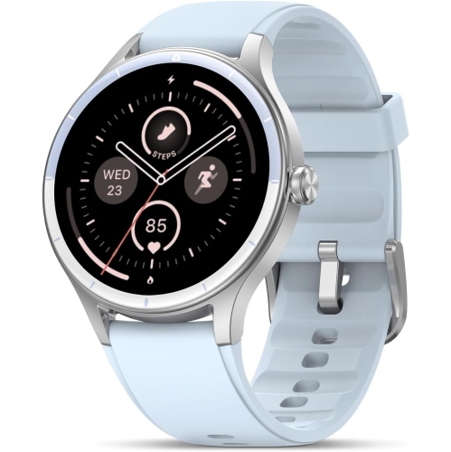 Smart Watch for Men Women, 1.27" HD Touchscreen Fitness Tracker, Bluetooth Calling, 100+ Sports Modes, Heart Rate Sleep Monitor, DIY Dial, IP68