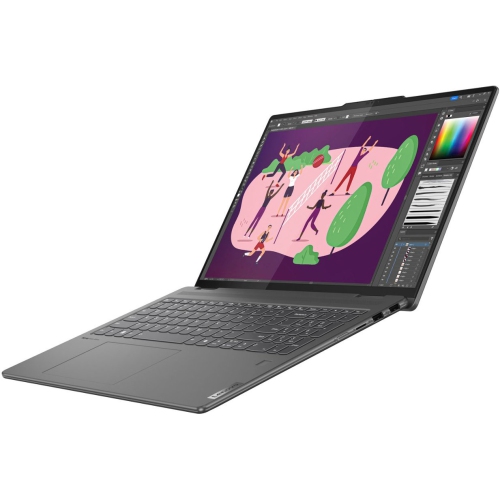 Lenovo 2-in-1 Laptop, 16" 1920 x 1200 Pixels Touchscreen, Intel Ultra 7 155U 12 Cores, 16GB LPDDR5+ 2TB SSD, Win10 Pro, HDMI 2.1, Wi-Fi 6E, TB 4,