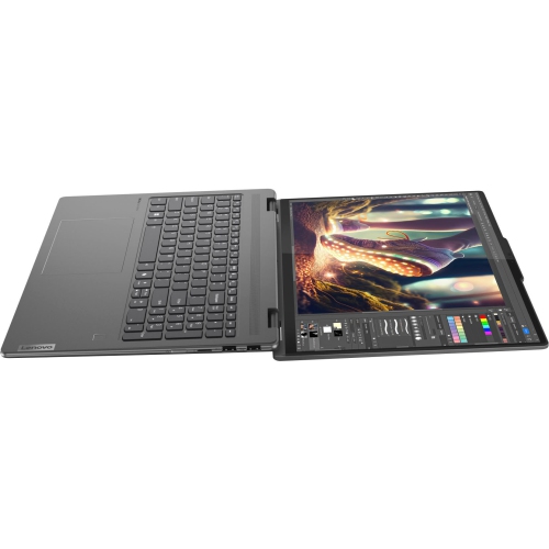 Lenovo 2-in-1 Laptop, 16" 1920 x 1200 Pixels Touchscreen, Intel Ultra 7 155U 12 Cores, 16GB LPDDR5+ 2TB SSD, Win10 Pro, HDMI 2.1, Wi-Fi 6E, TB 4,