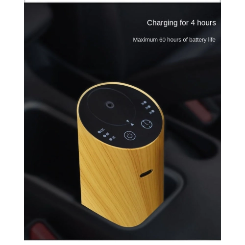 Wood Grain Aroma Diffuser, Office Car Diffuser, Large Mist Desktop Diffuser, Essential Oil Fragrance Diffuser, Air Fragrance Purifier - Dark Wood