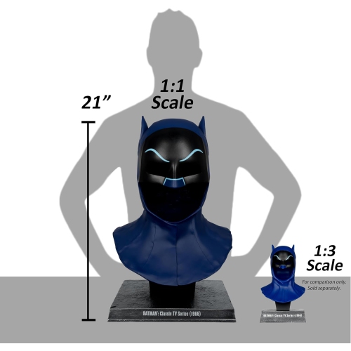DC Direct Batman Classic TV Series Cowl Replica 1:1 Scale McFarlane Toys