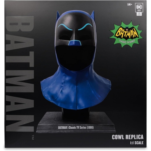 DC Direct Batman Classic TV Series Cowl Replica 1:1 Scale McFarlane Toys