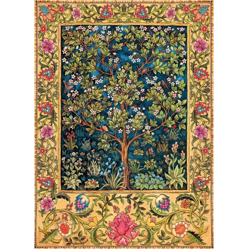 Eurographics 6000-5609 Tree of Life Tapestry by William Morris 1000 Piece Puzzle for Adults