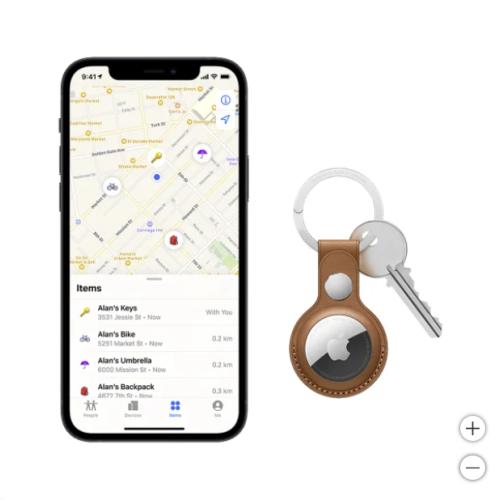 Apple AirTag – Bluetooth Item Tracker for Keys, Wallet & Bags