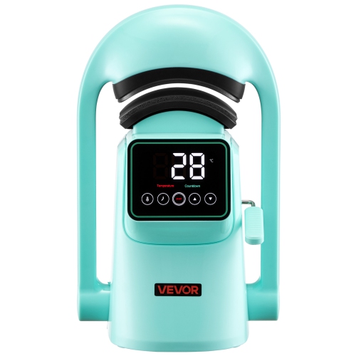 VEVOR Auto Hat Heat Press Machine, with 2pcs Interchangeable Platens, Automatic Open and Release, Touchscreen for Precise Time and Temperature