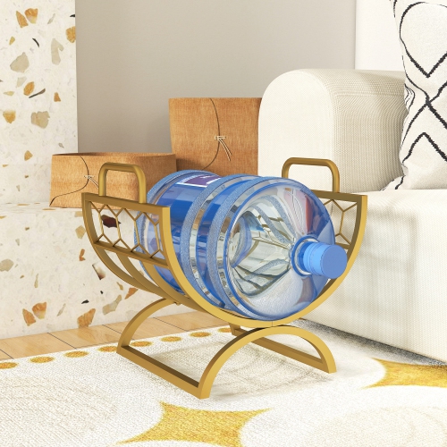 Outsunny – Support à bûches d'extérieur robuste avec poignées pour rangement intérieur avec foyer, range-tout extérieur en bois, 18 x 14 x