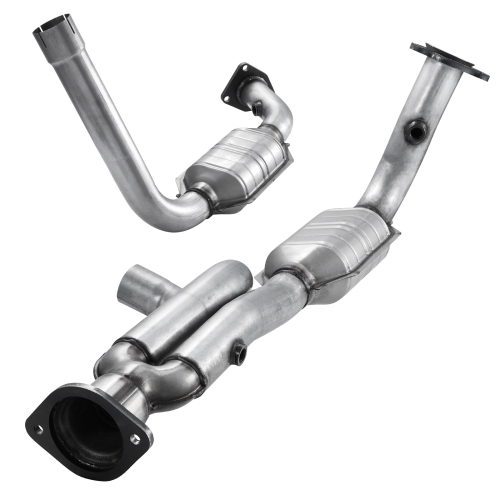 VEVOR 4.3L V6 Catalytic Converter, Compatible with Cadillac Escalade/Chevy Avalanche Silverado Suburban Tahoe/GMC Sierra Yukon, 4.8L/5.3L V8,