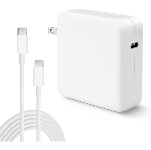 Mac Book Pro USB C Charger, 96W USB C Fast Charger Power Adapter Compatible with New MacBook Air 13 Inch & MacBook Pro 16 2021 2020 2019 2018, with