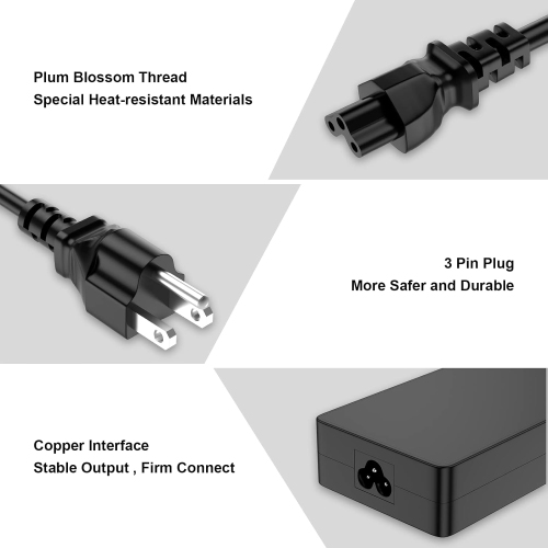 65W 45W Charger for Dell Laptop Fit for Inspiron 11/13/14/15/17 3000 5000 7000 Series(3583 3593 5570) Latitude E5450 XPS 13-65 Watt 45 Watt AC 2-in-1