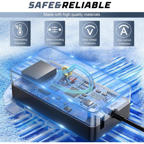 T Surface Pro Charger 65W Surface Laptop Charger, Compatible with Microsoft Surface Pro 9/8/7/6/5/4/3/X Surface Go 3/2/1 Surface Laptop 5/4/3/2/1