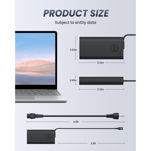 USB C Charger 90W Laptop Charge for Dell Laptops - Compatible with Latitude 5440 5540 5420 5520 7420 5430 7430 7330 7320,XPS 13 XPS 15 2 in1 9575,