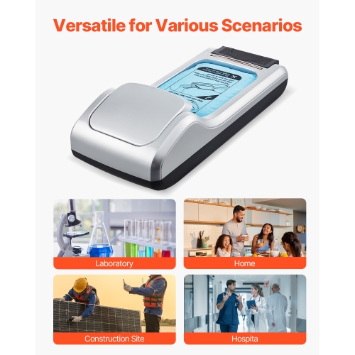 VEVOR Shoe Cover Dispenser, Automatic Shoe Film Machine with 1 Roll of Non-Slip Disposable Sole Membrane, Fits Size Up to US 11, for Home, Office,