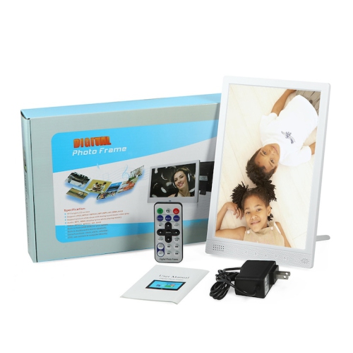 Digital photo frame, 10.1 inches, IPS HD screen, multimedia