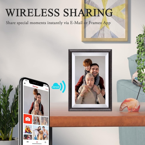 10-inch digital photo frame with 32GB memory, electronic photo album, mobile photo playback, wifi touch screen digital photo frame
