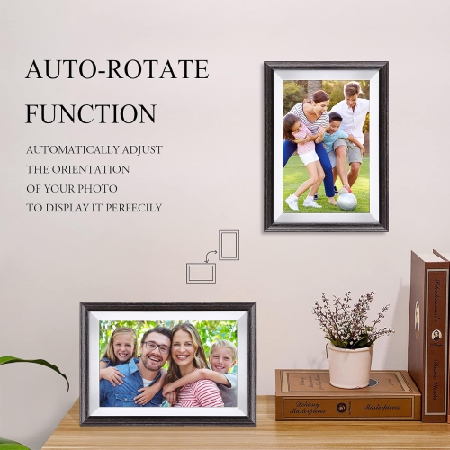 10-inch digital photo frame with 16GB memory, electronic photo album, mobile photo playback, wifi touch screen digital photo frame