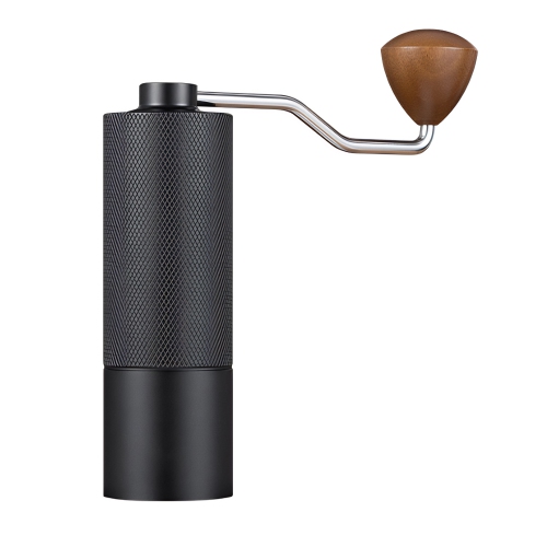 Portable Stainless Steel Hand-Crank Coffee Grinder, Manual Coffee Maker, Hand-Grinding Coffee Grinder, Seven Star Hand-Crank Coffee Grinder with CNC
