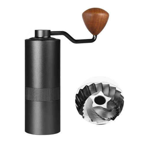 Moulin à café à manivelle amélioré, moulin à café à verser, moulin à café portatif à manivelle, moulin CNC, moulin à café à manivelle en acier