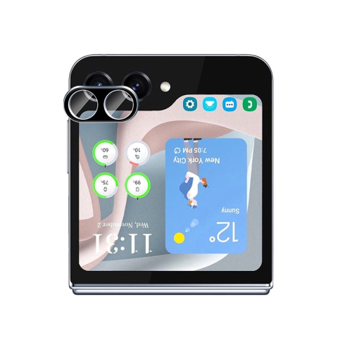 Protecteur d'écran en verre trempé de PANDACO pour Galaxy Z Flip6 de Samsung