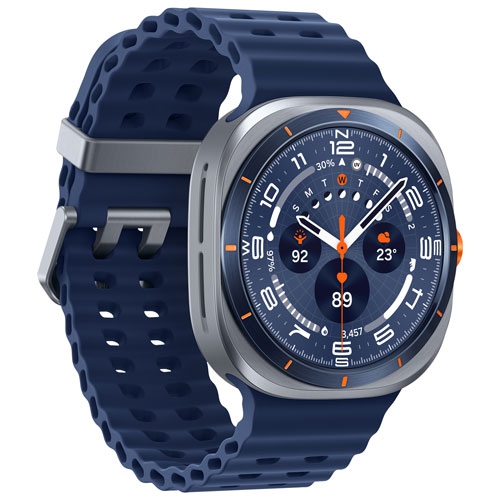 Refurbished - Samsung Galaxy Ultra 47mm LTE Smartwatch - Titanium Blue