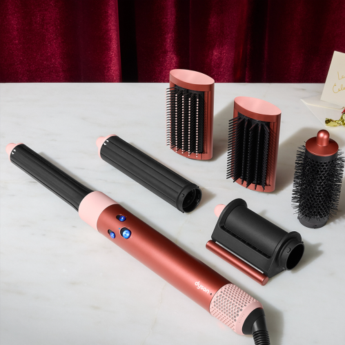 Remis à neuf - Airwrap™ Multi-Styler Complete Long Diffuse, Bronze fraise/Rose fard