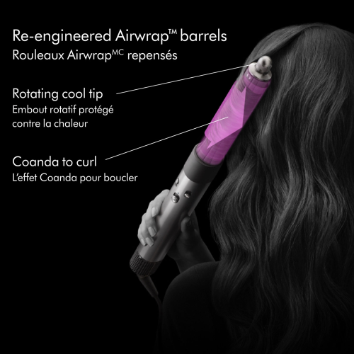 Remis à neuf - Airwrap™ Multi-Styler Complete Long Diffuse, Bronze fraise/Rose fard