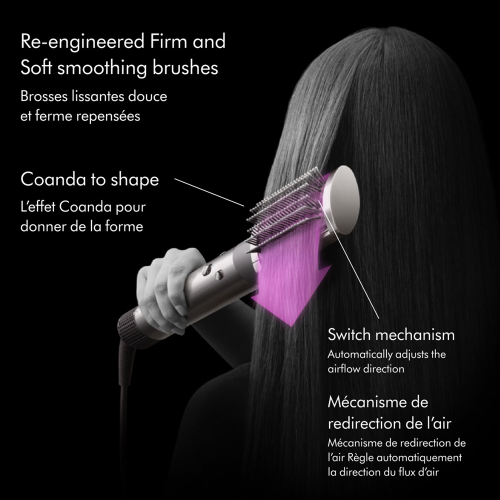 Remis à neuf - Airwrap™ Multi-Styler Complete Long Diffuse, Bronze fraise/Rose fard