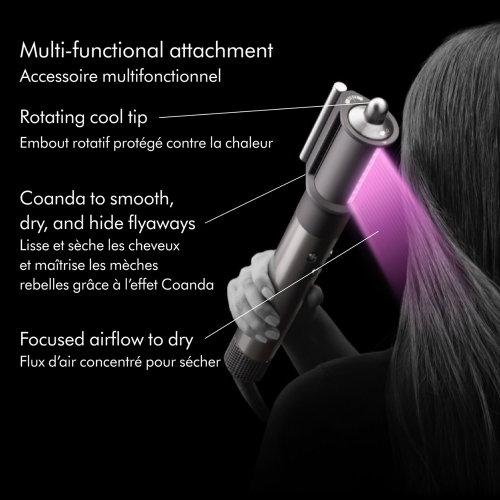 Remis à neuf - Airwrap™ Multi-Styler Complete Long Diffuse, Bronze fraise/Rose fard