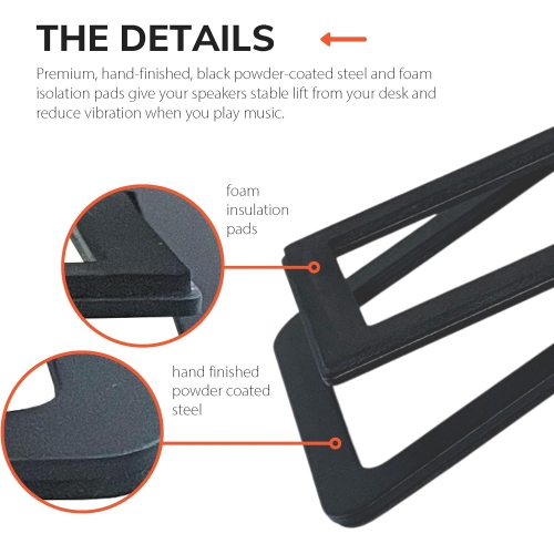 Supports de bureau 1&nbsp;M d'Audioengine