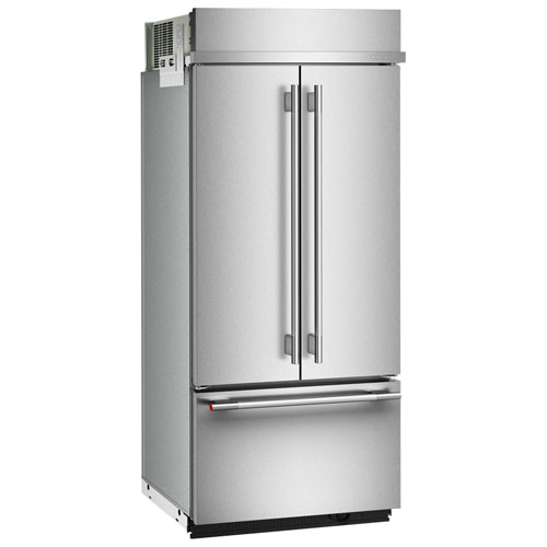 Kitchenaid 41" 25.5 Cu. Ft. Built-in Side-By-Side Refrigerator - Stainless Steel