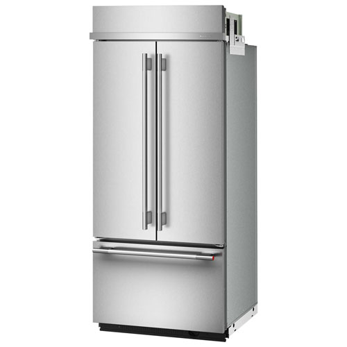Kitchenaid 41" 25.5 Cu. Ft. Built-in Side-By-Side Refrigerator - Stainless Steel